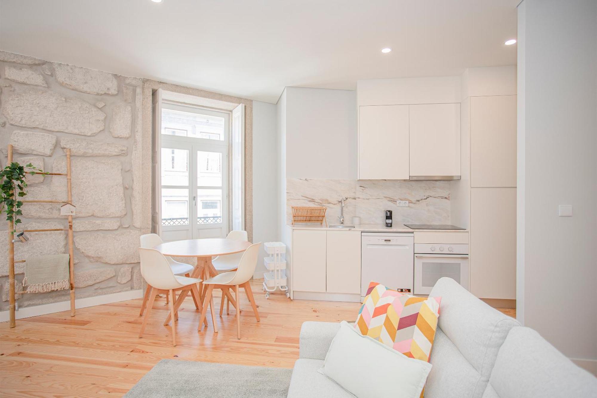 Liiiving In Porto - Aliados Stone Apartment Экстерьер фото