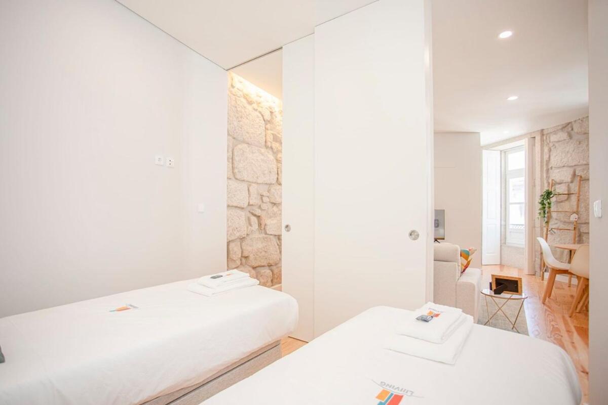 Liiiving In Porto - Aliados Stone Apartment Экстерьер фото