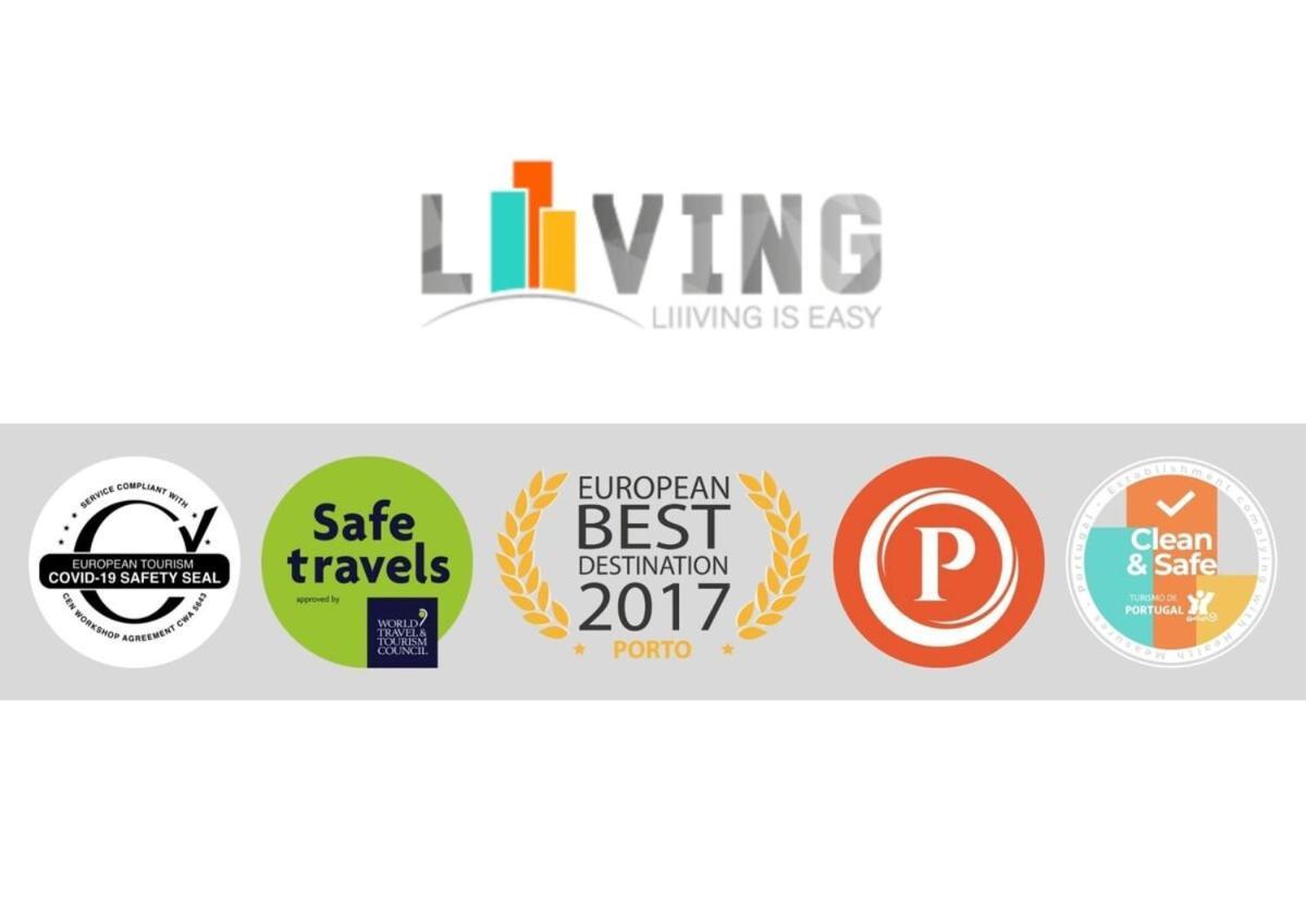 Liiiving In Porto - Aliados Stone Apartment Экстерьер фото